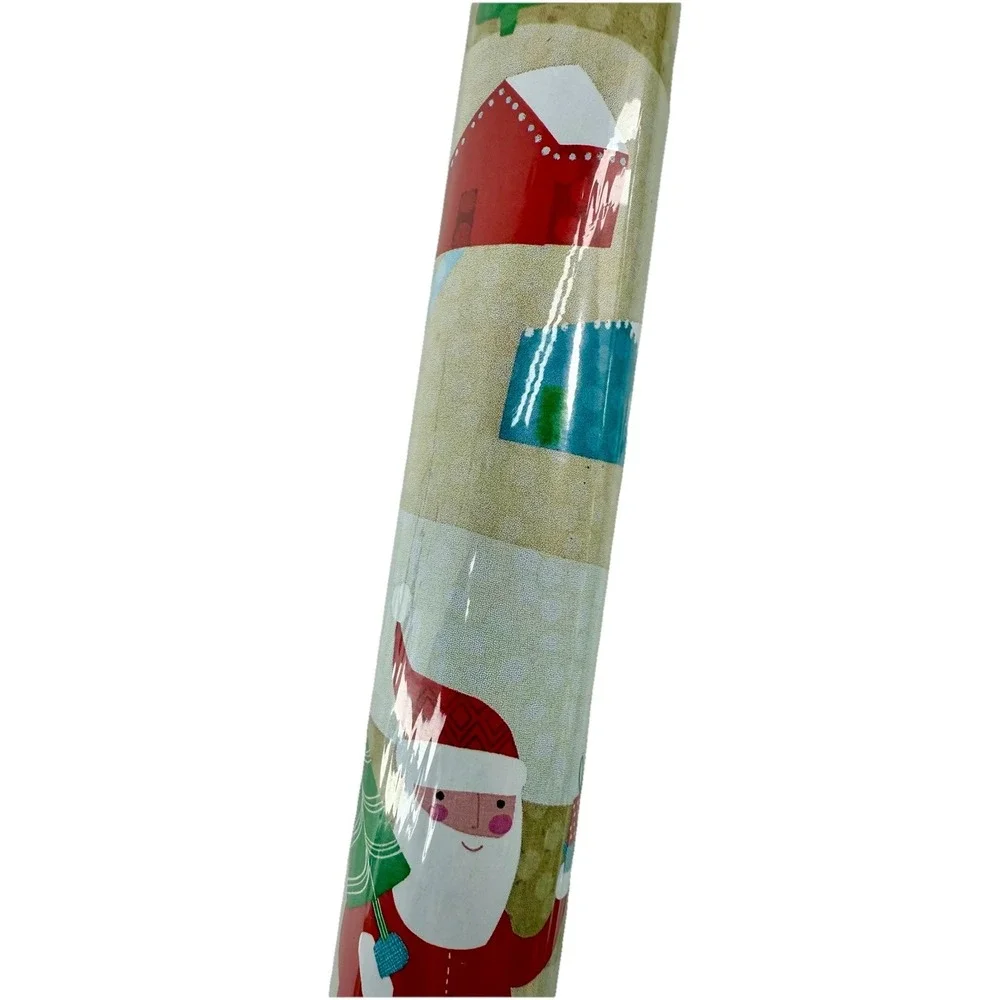 Hallmark‎ Two-Sided Christmas Gift Wrap 3-Roll Set 120 Sq Ft Reversible Designs